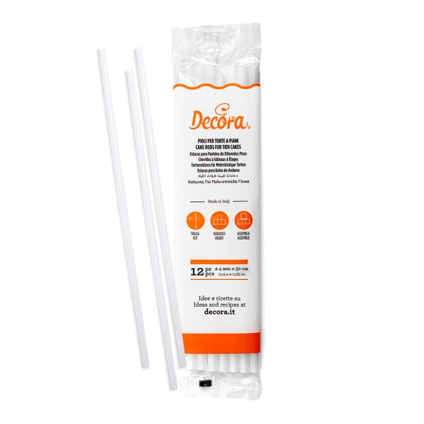 Plastic Rods / 12 Pces